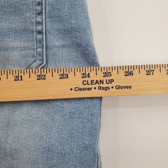 M Jeans By Maurices 25" Wide Leg Crop Women Size 20W Regular High Rise Stretch - Picture 13 of 14